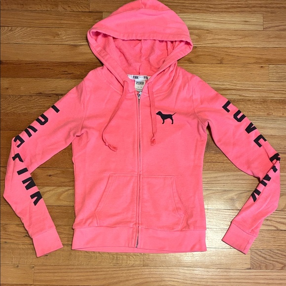 PINK Victoria's Secret Tops - Victoria’s Secret PINK zip up hoodie